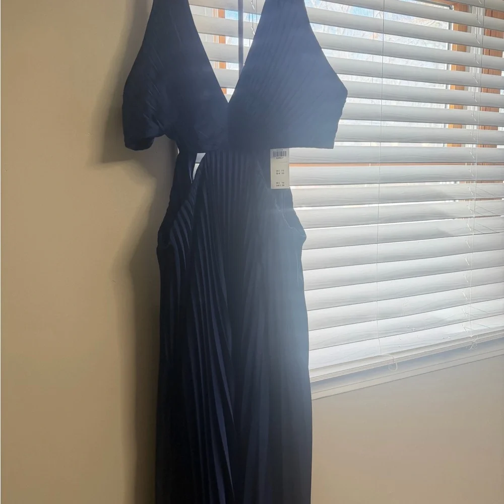 Abercrombie & Fitch Deep Blue Backless Dress - Picture 3 of 3
